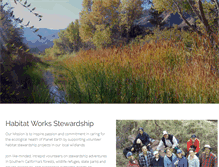 Tablet Screenshot of habitatwork.org